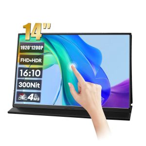  14&quot; IPS Portable Touch Monitor For PC &amp; PS5 With 60Hz Refresh Rate 16:10 Aspect Ratio Manufactures