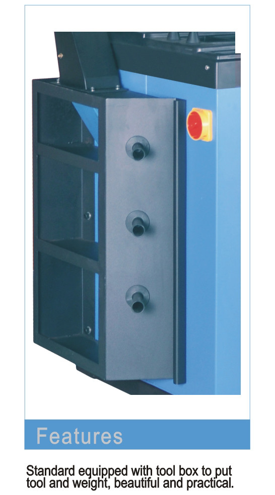 LED Display Truck Wheel Balancing Machine CE wheel balancing machine