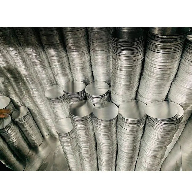 Stainless Steel Sheet Circle Blanking Line For Irregular Material for cookware metal ware