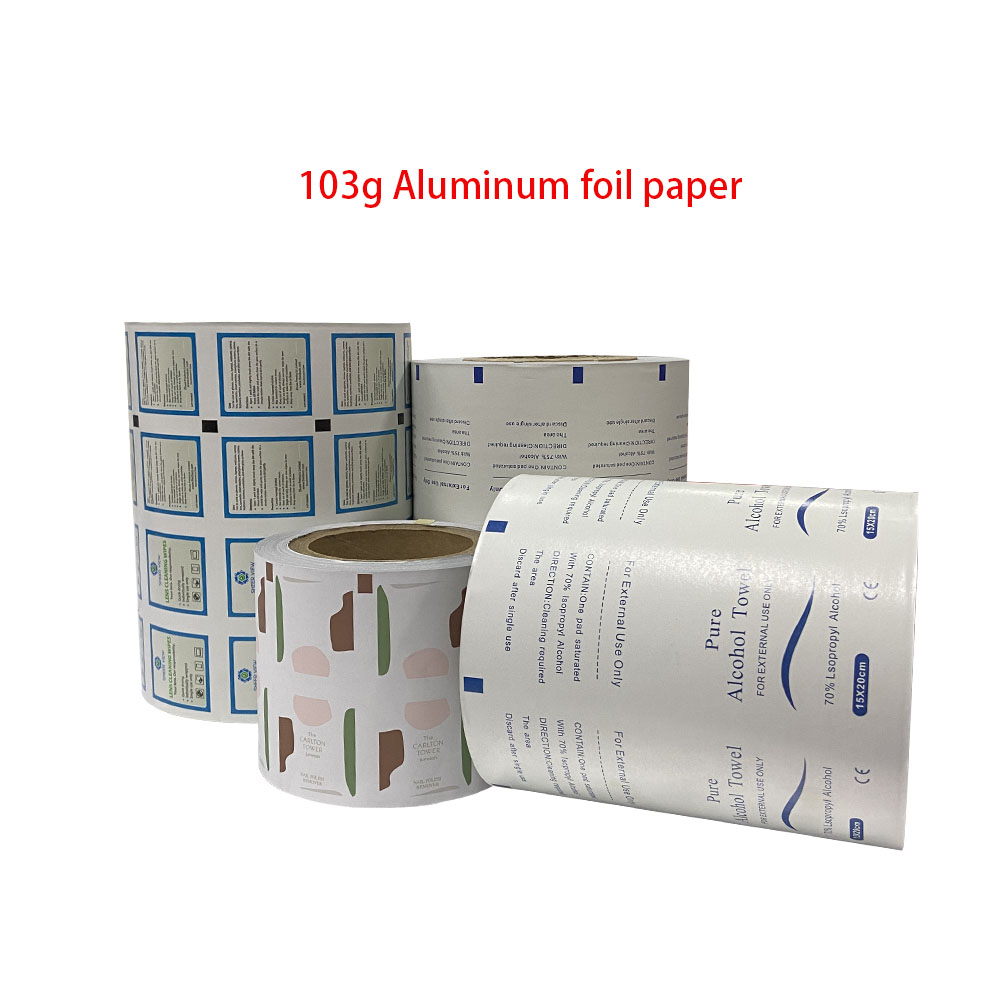 Medical Packaging Film Laminated Paper/PE/Aluminum Foil/Surlyn Film Material for Dressings