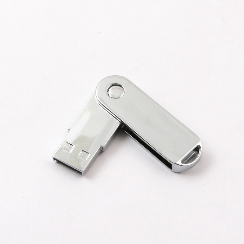 2.0 Twist Metal USB Drive H2 Test Passed 128GB 256GB CE Approved