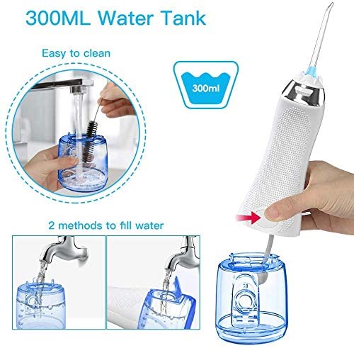 Electric Oral Irrigator Water Flosser portable USB Charging FCC Approved