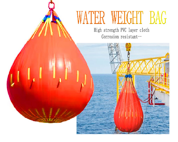 1-6 Ply Compact Water Filled Weight Bags Puncture Resistant Materials