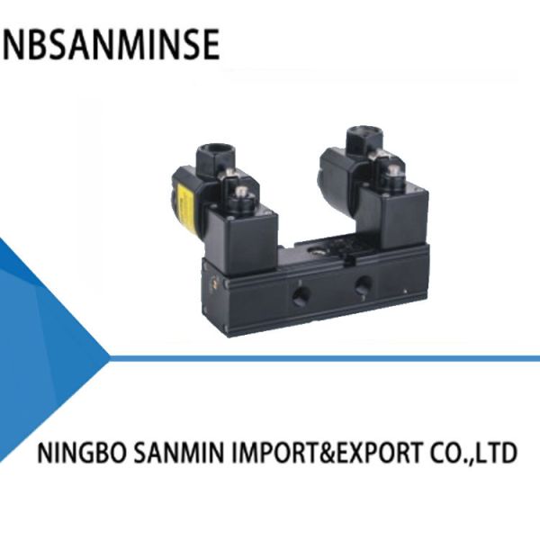 SANMIN Explosion-Proof Tube Plate Type Double Coil 70°C NBR Seal 0.15-0.8Mpa
