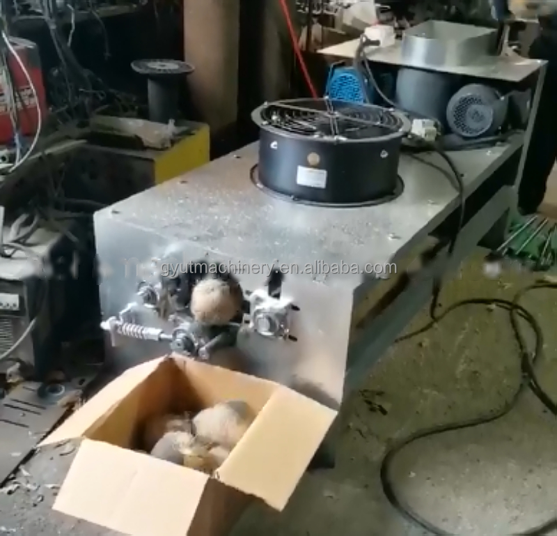 Perfect Peeling Effect Dry Brown Coconut Fiber Removing Machine for Peeling Coconuts