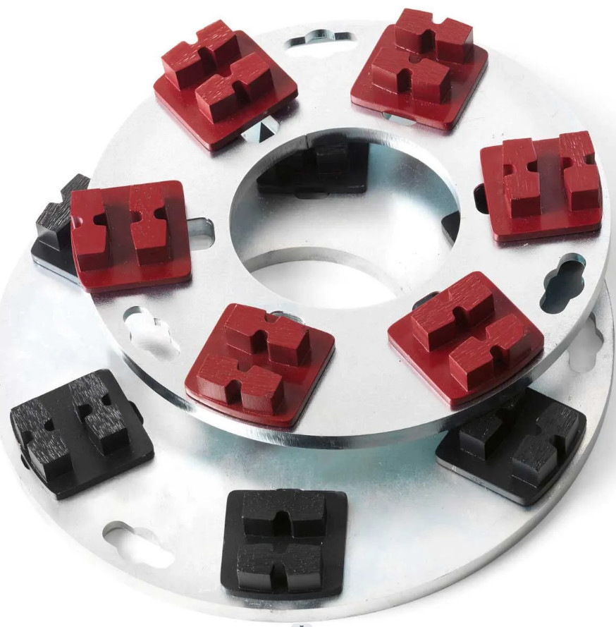 T Shape Diamond Grinding Tools New Style Concrete Grinding Disc for Werkmaster Grinder