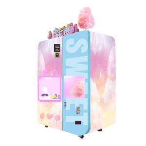  Electric Automatic Cotton Candy Floss Vending Machine  Commercial Manufactures