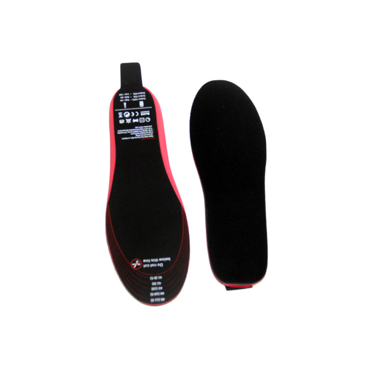 Far Infrared Graphene Electric Heated Shoe Insoles With Wireless Remote Control