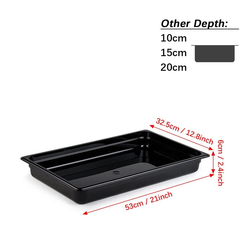 Custom Size Commercial Catering Equipment Hotel Restaurant Supplies Chafing Dish Plastic PC Gastronorm Container
