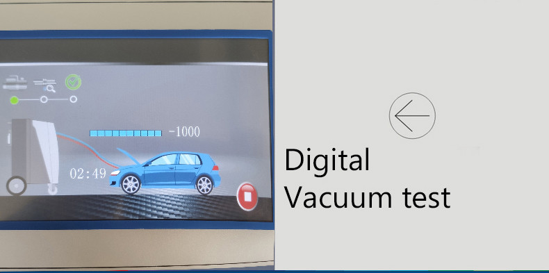 220V Vehicle AC Gas Recovery Machine A/C Recycle Recharge Unit For 134a 1234yf