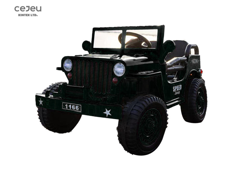 12V Battery Powered Kids Electric Ride On Car With RC And Swing