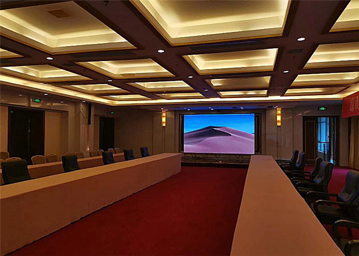 P5mm Indoor Fixed RGB LED Display For TV Room High Definition 600Hz