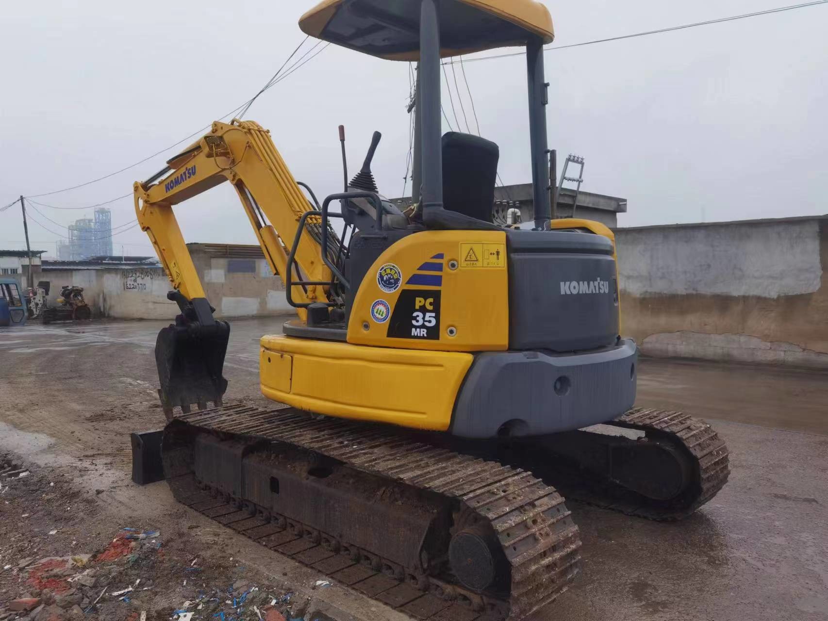 2016 Year 0.2M3 Bucket 3T Used Komatsu Excavator PC35MR PC30MR