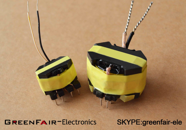 Flyback Small Size Transformer RM6 4 + 4 Pin Switching Power Supply Custom Design