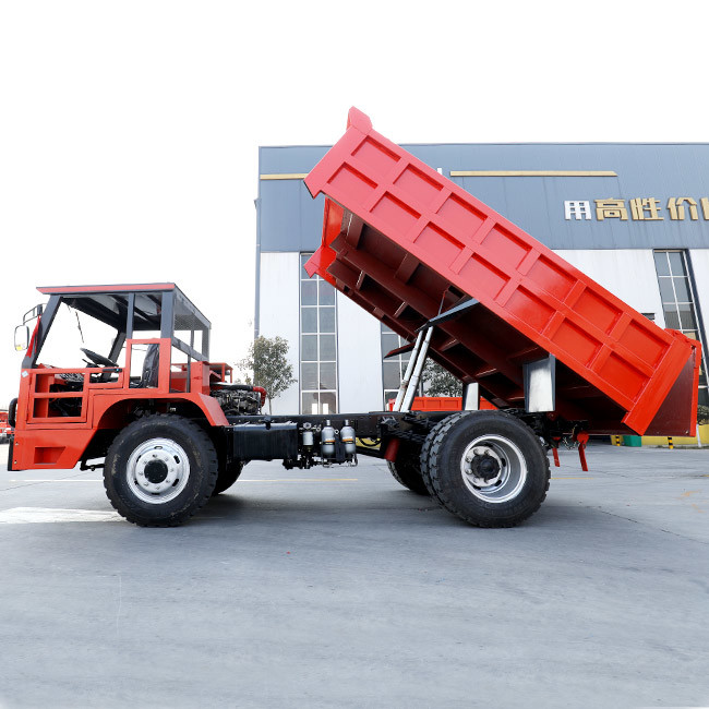 Safety Underground Tunnel 15 Ton Articulated Trucks In Mines 118KW/160HP