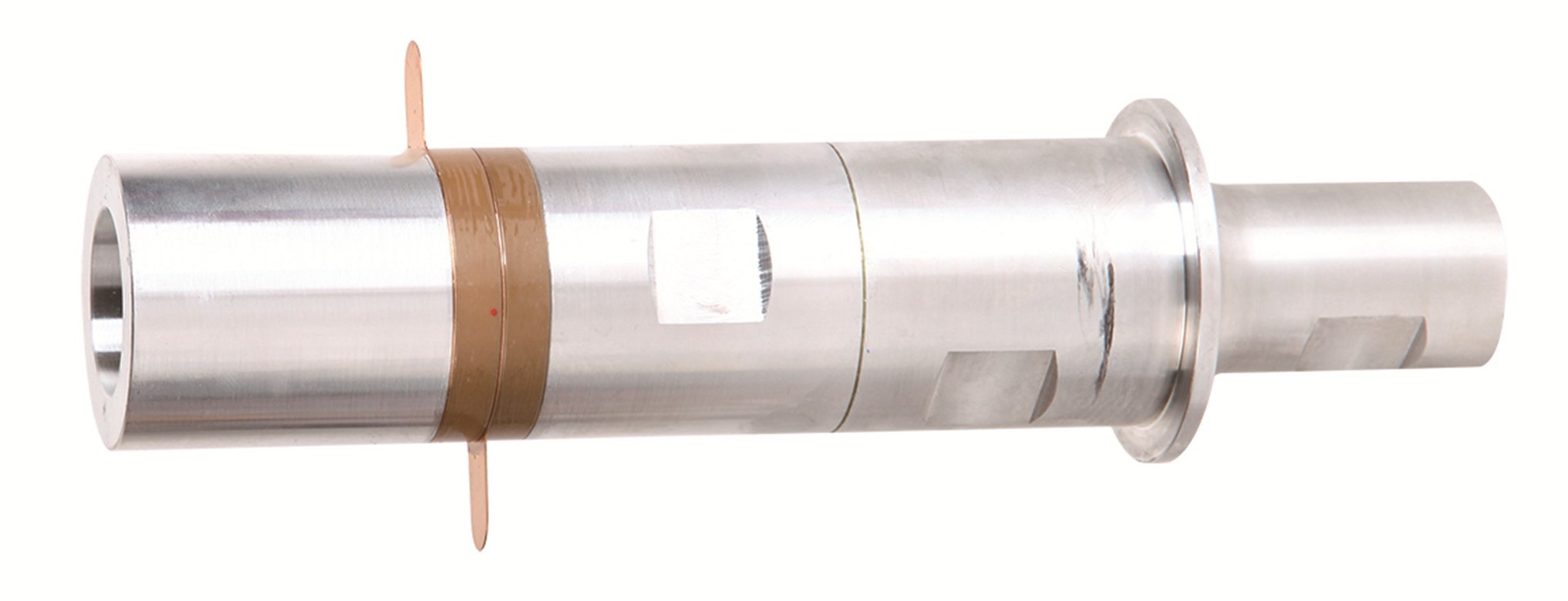500 Watt 28Khz Ultrasonic Oscillator , Ultrasonic Transducer For Welding With 2pcs Piezoelectric Ceramics