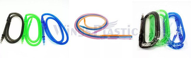 10-15m/min PE Single Wall Corrugated Pipe Shisha Hose Hookah Tube Making Machine
