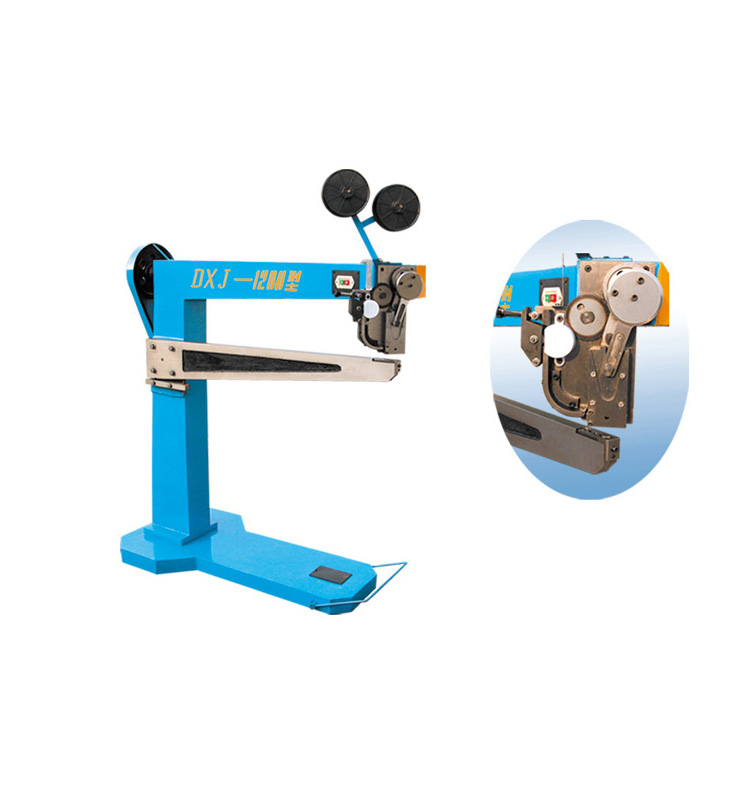 Sweet Box Making Carton Stapler Machine Manual Winding Painstakingly Designed
