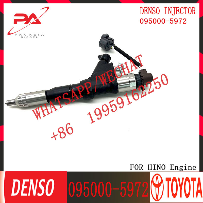 Diesel Fuel Injector 23670-E0360 Common Rail Fuel Injector 095000-5972 095000-597# For HINO