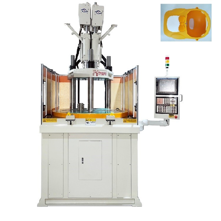  Vertical Double Color Injection Molding Machine 120Ton Used For Two-Color Toy Shell Manufactures