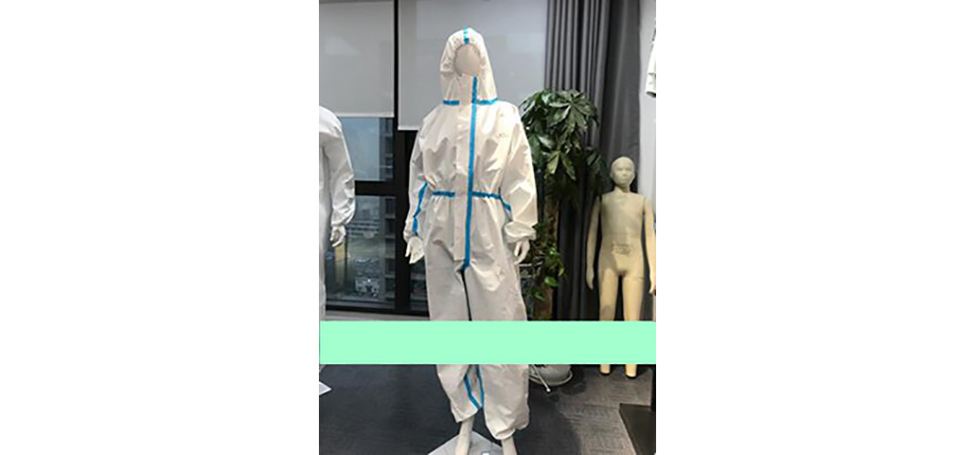 Anti Virus Hooded Disposable Protective Coveralls