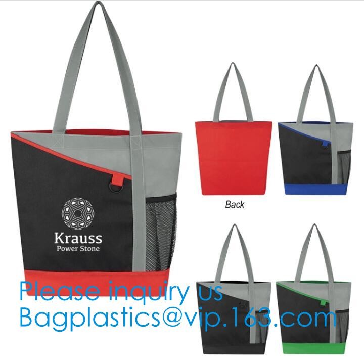 Metallic Laminated Non Woven Bag Eco-Friendly Cheap Promotional Shopping Non Woven Bag Recyclable Zip Non Woven Bag For