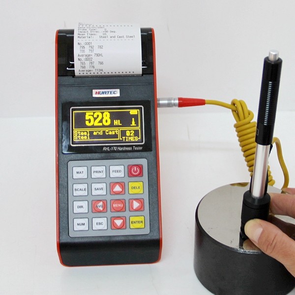 Portable Hardness Tester RHL-170 With USB Communication Interface And 500 Groups Data Memory