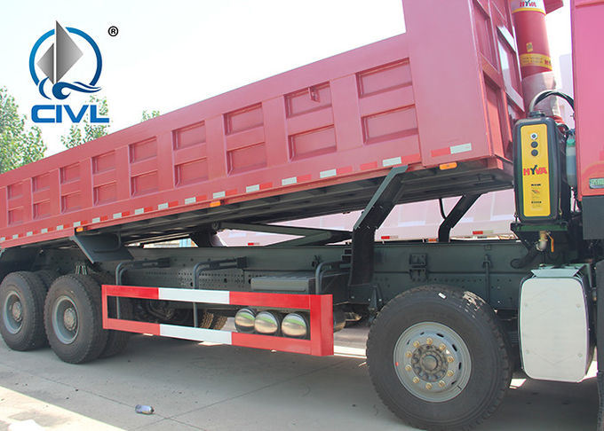 Sinotruk HOWO7 8X4 10Tires 20M3 Bucket Heavy Duty Dump Truck For With Frond Lifting EUROII With 371hp