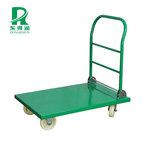 High Strength Warehouse Platform Trolley Cart Easy Transportation High Load