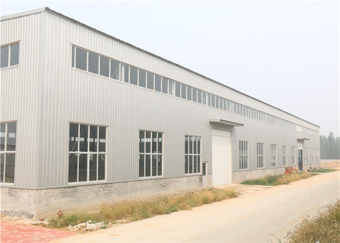Pre engineered steel buildings metal large span logistics steel warehouse with office