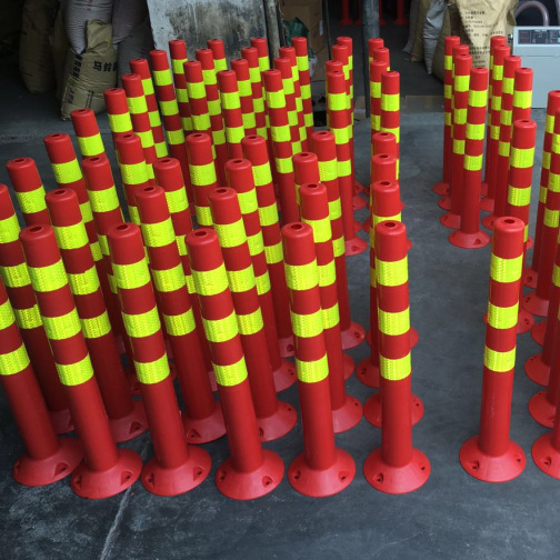 PVC Road Safety Cones Orange Highway Construction Cones Customized