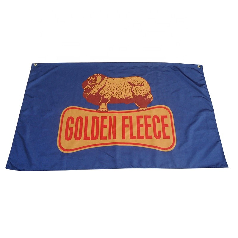 75D Polyester Outdoor Country Flags UV Resistant Screen Printing