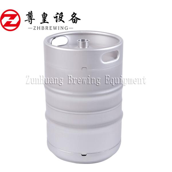Custom Design Stainless Steel Beer Keg , Empty Commercial 30 Litre Keg CE