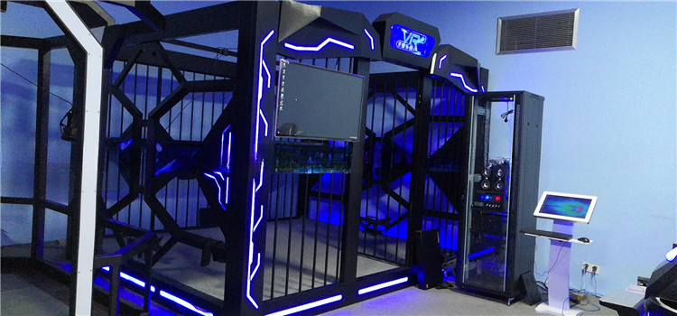 Dreamland 9d simulator shooting game machine 4 players vr room vr arcade zombie shooting game machine