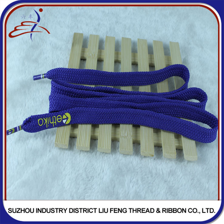 6mm-20mm Silicone Printed Custom Shoelace With Plastic Tips