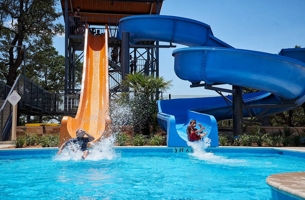 OEM Aquatic Children Amuse Park Playground Playhouse Fiberglass Water Slide for Kids