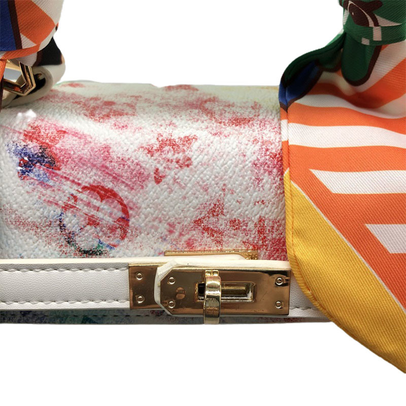 Genuine Leather Crossbody Women Colorful Fashion Lady Handbags