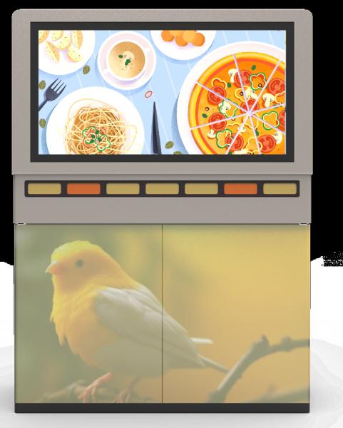 Corporate Communities And Aggregation Sites Hot Meal Food Vending Machine