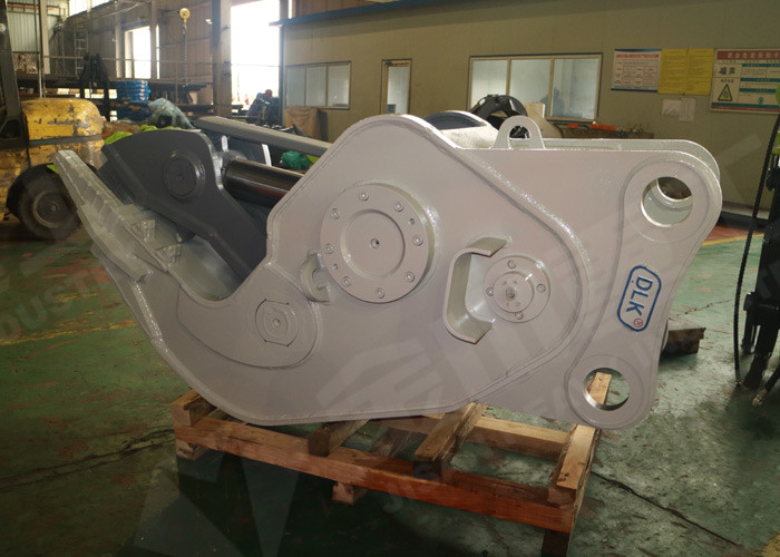 Speed Up Valve Hydraulic Concrete Pulverizer , Komatsu PC220 Pulverizer Attachment
