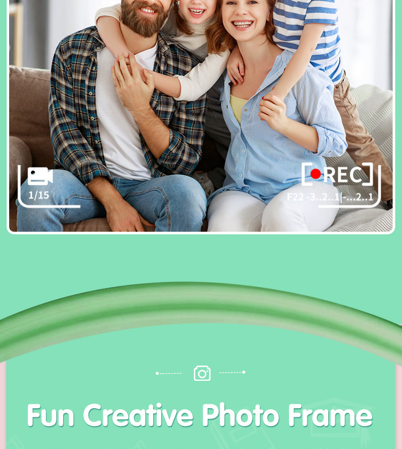 Multifunctional Instant Inkless Colour Sticker Printer For Kids Photo