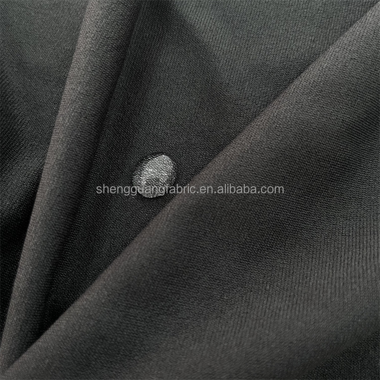 Yarn Dyed Warp 100% Polyester Single Jersey Fabric For Sportswear Resistant To Flames