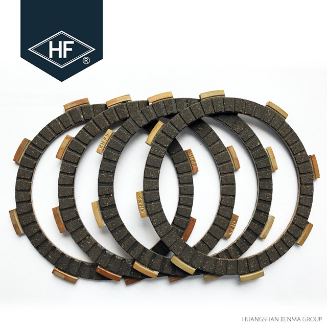 Cork Motorcycle Clutch Plate Fiber Friction 50Nm Torque 5 Pcs OEM Service