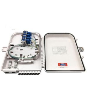 outdoor 16pcs sc adapter 2 in 16 out optical fiber distribution box