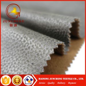 China High Quality Polyester Embossed Pattern Bronzed Suede Sofa Fabric Car Seats Wholesale on sale