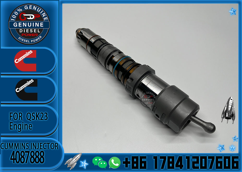 Quality goods Common Rail Diesel Fuel Injector 4087888 For Cummins QSK23 QSK60
