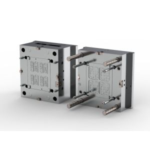 OEM/ODM:Transparent BOX bracket (1*8) / Cold runner / Three-plates mold No.24628