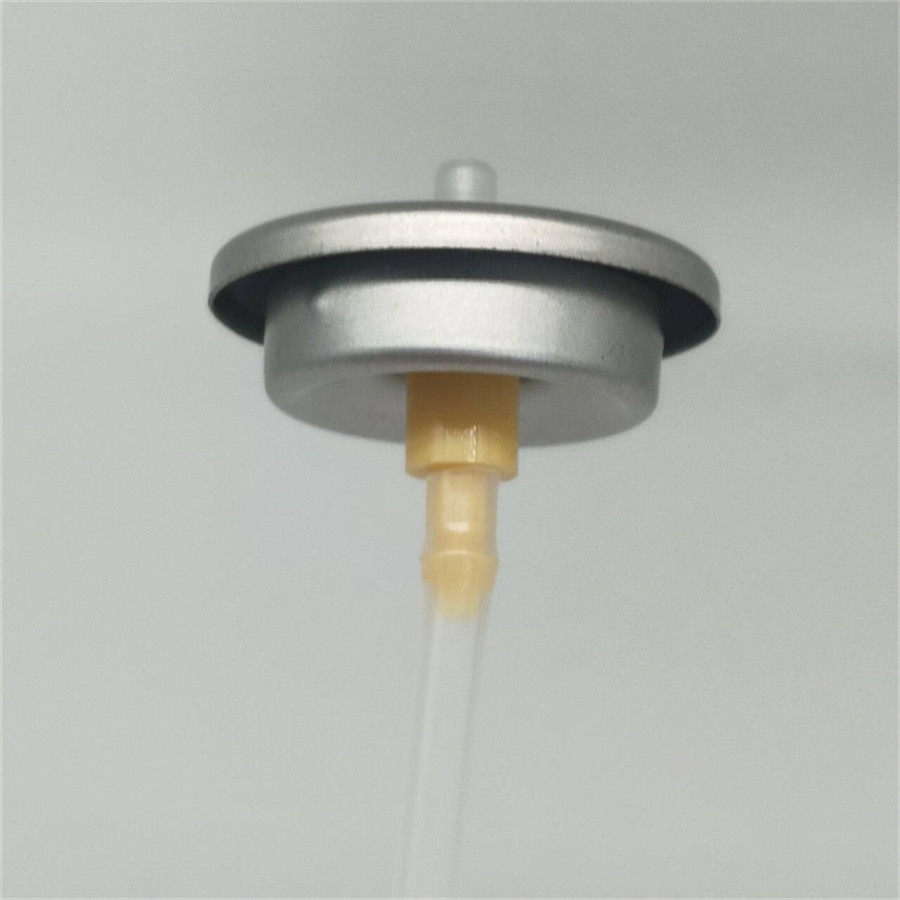 Compact Antiperspirant Aerosol Spray Valve for Travelers with Portable Design