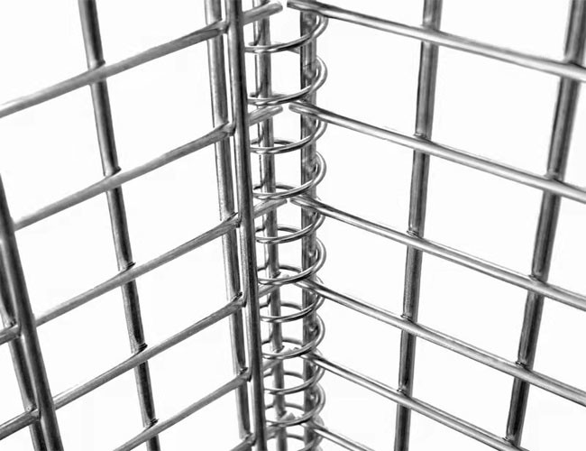 Conventional 6.4mm Galvanized Metal Pallet Cage