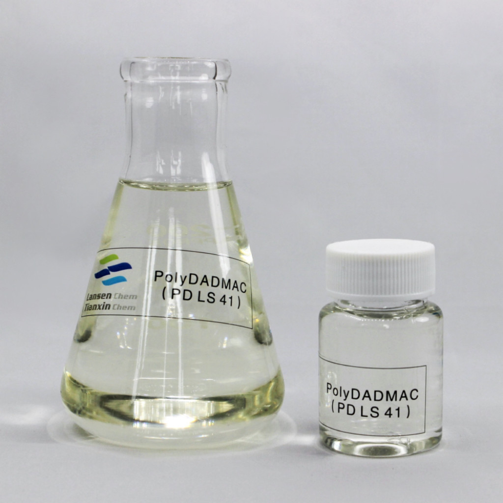 Cationic Polymer Polydadmac Decolorizing Flocculant Water Treatment Chemical Auxilliaries