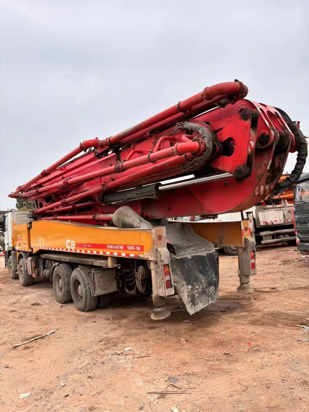 2019 Used 38M 56M 49M 60M 62M Concrete Pump Truck for Sany Heavy Industry